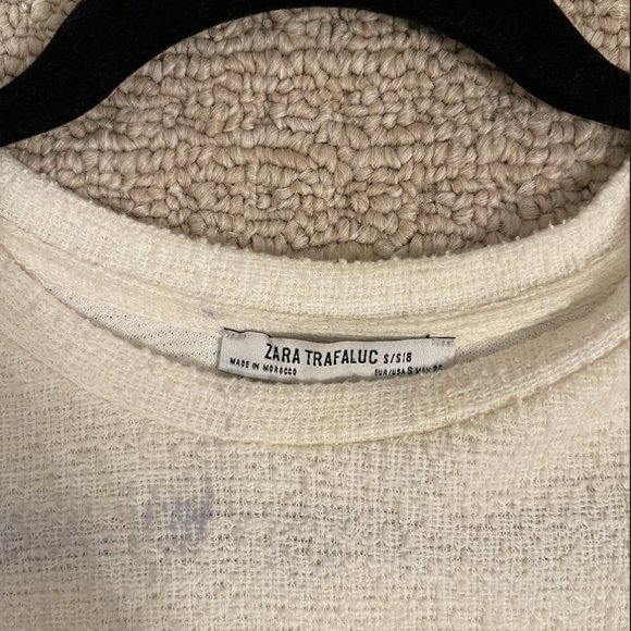 ZARA Tweed Dress with Pearls - Picture 4 of 4